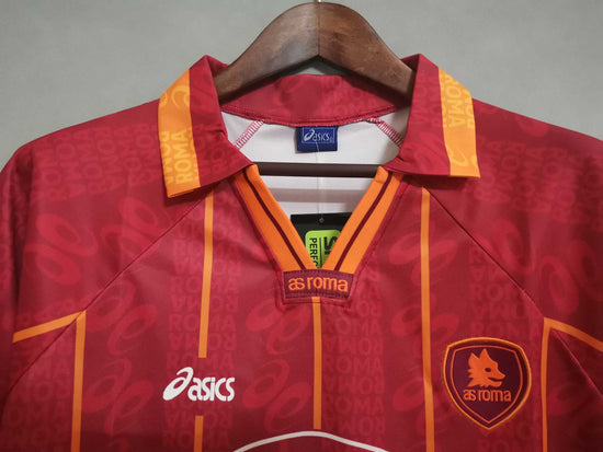 Рома 1996-1997 Короткий Рукав Домашня