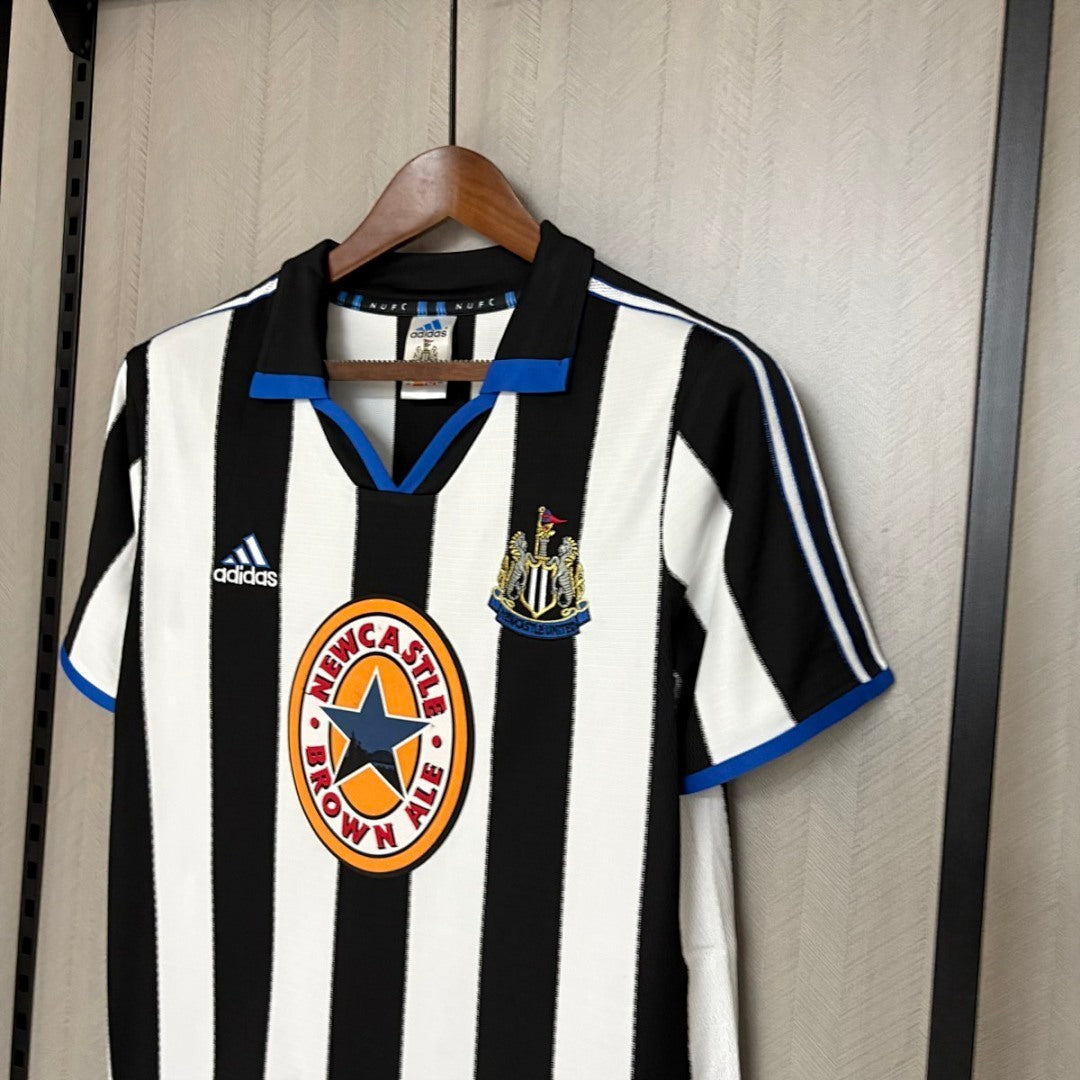Ньюкасл 1999-2000 Короткий Рукав Домашня