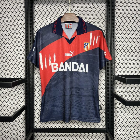 Атлетико Мадрид 1996-1997 Короткий Рукав Гостьова