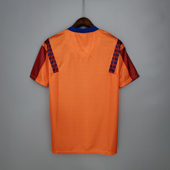 Барселона 1991-1992 Короткий Рукав Гостьова