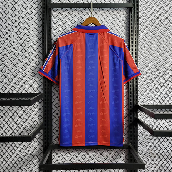 Барселона 1996-1997 Короткий Рукав Домашня