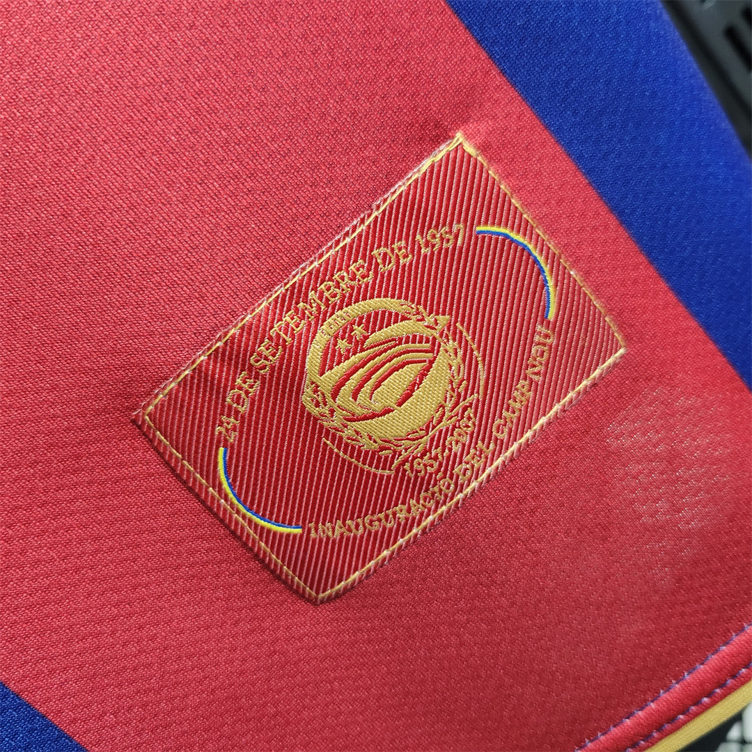 Барселона 2007-2008 домашня ретро форма - вигляд ззаду