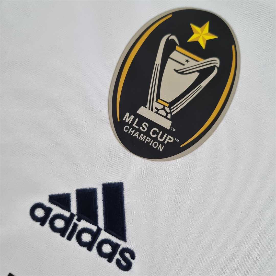 LA Galaxy 2012-2013 домашня ретро форма - деталь комірця