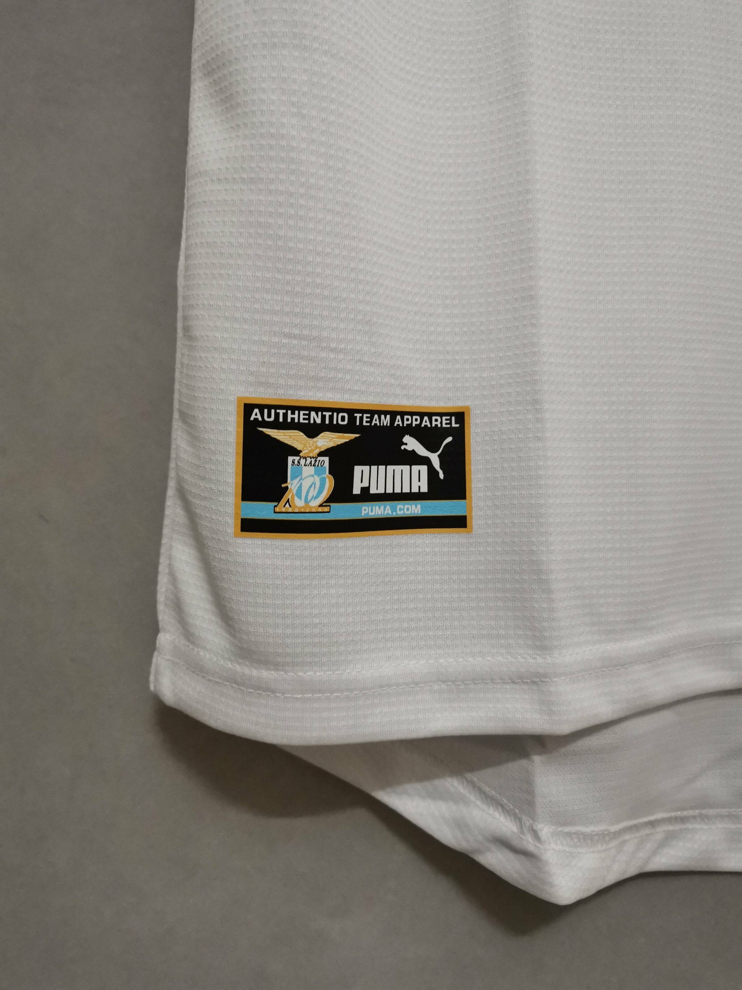 Лаціо 2000-2001 гостьова ретро форма - деталь емблеми