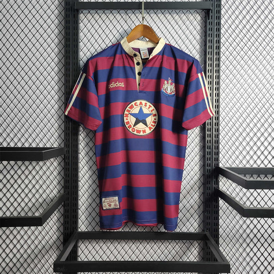 Ньюкасл 1995-1996 Короткий Рукав Гостьова