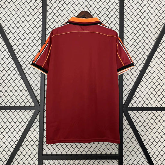Рома 1998-1999 Короткий Рукав Домашня