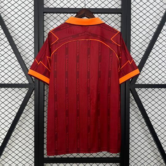 Рома 1999-2000 Короткий Рукав Домашня