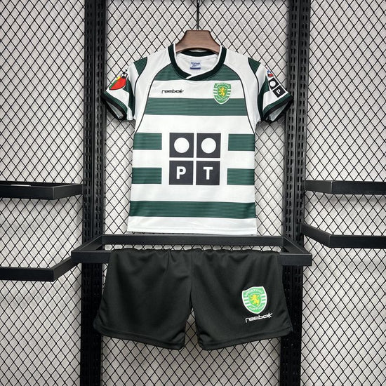 Спортинг 2002-2003 Короткий Рукав Домашня РОНАЛДО Дитяча