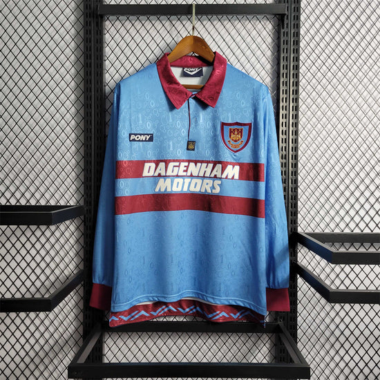 Вест Гем 1995-1996 Довгий Рукав Гостьова
