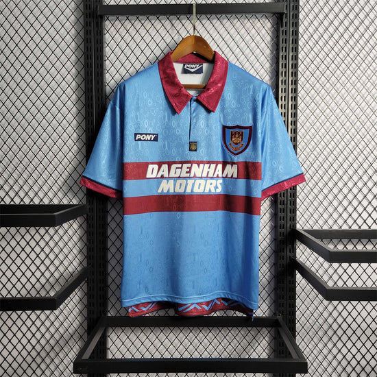Вест Гем 1995-1996 Короткий рукав Гостьова