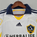 LA Galaxy 2007-2008 домашня ретро форма - деталь комірця