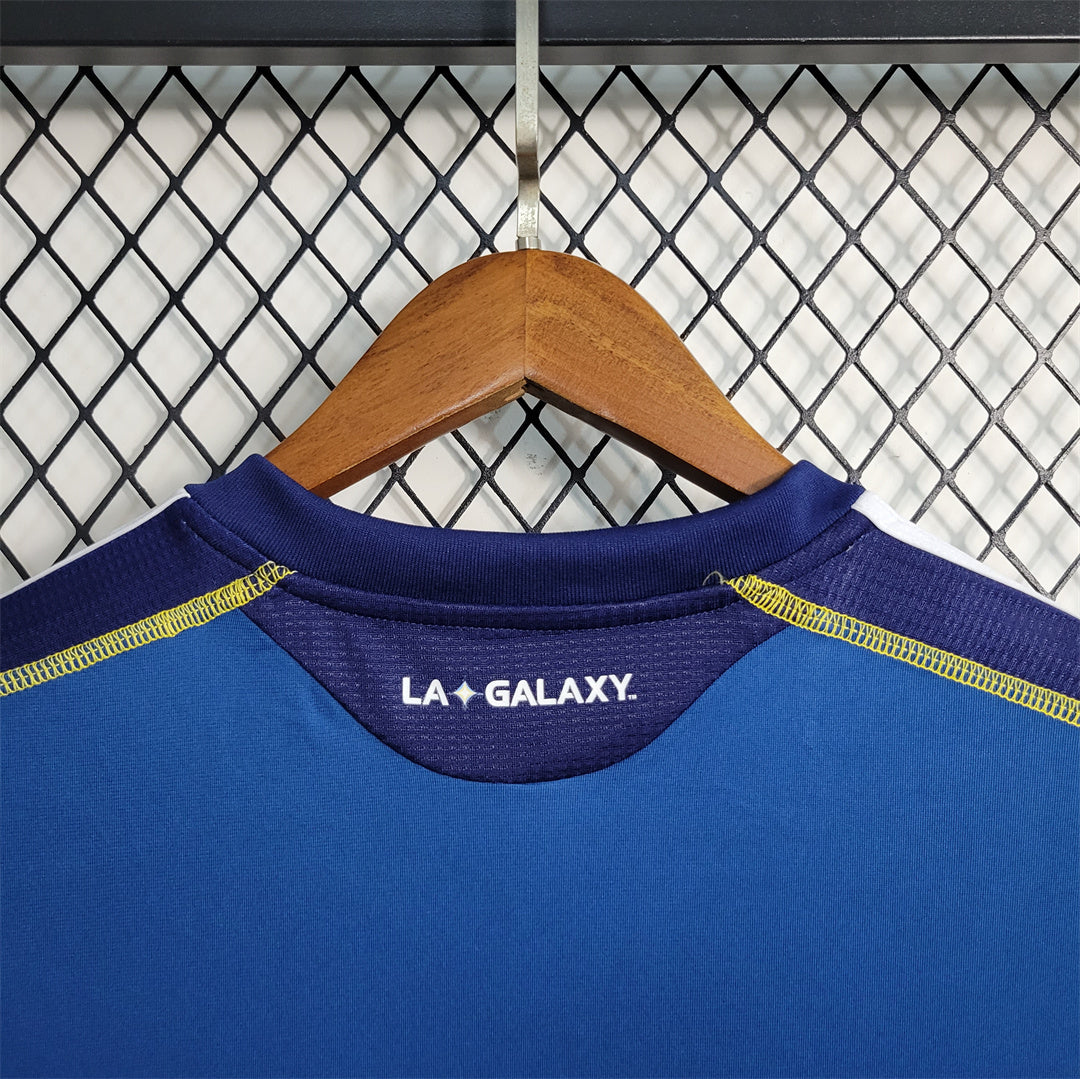 LA Galaxy 2011-2012 гостьова ретро форма - деталь комірця