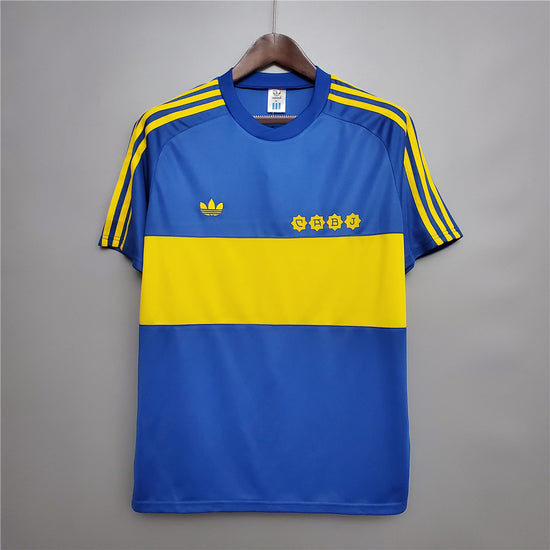 Бока Джуніорс 1981-1982 Короткий Рукав Домашня