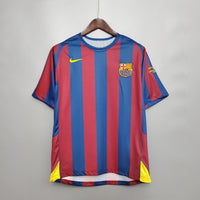 Барселона 2005-2006 короткий рукав Домашня ЛЧ