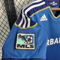 LA Galaxy 2011-2012 гостьова ретро форма - крупний план