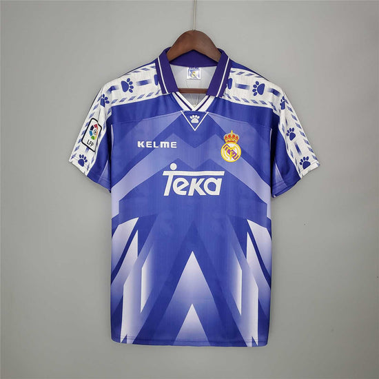Реал Мадрид 1996-1997 Короткий Рукав Гостьова