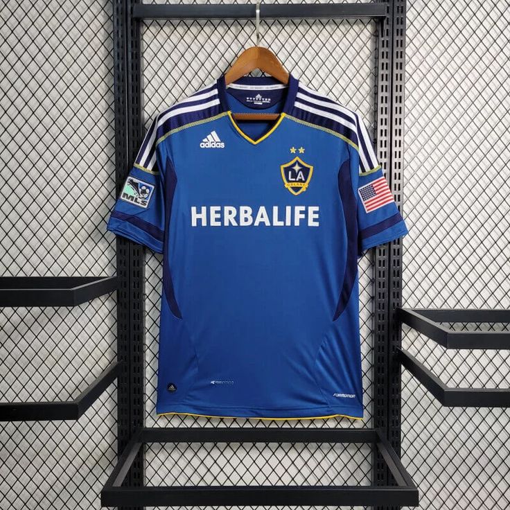 LA Galaxy 2011-2012 гостьова ретро форма - вигляд спереду
