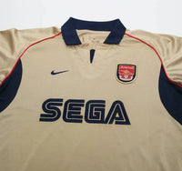 Арсенал 2001-2002 гостьова ретро форма - вигляд ззаду
