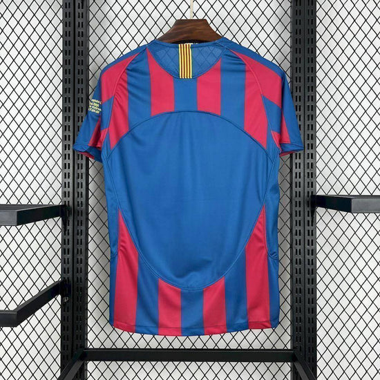 Барселона 2005-2006 короткий рукав Домашня ЛЧ