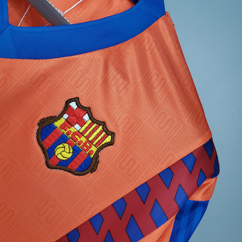 Барселона 1991-1992 гостьова ретро форма - вигляд ззаду