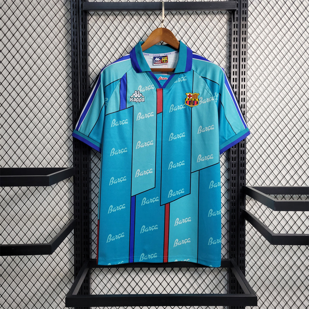 Барселона 1996-1997 гостьова ретро форма - вигляд спереду