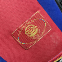 Барселона 2007-2008 домашня ретро форма - вигляд ззаду