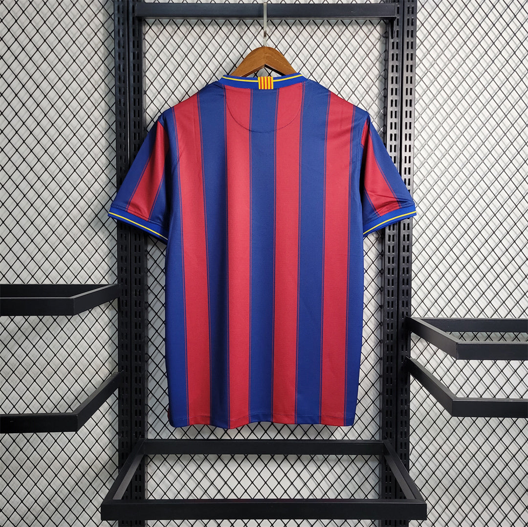 Барселона 2009-2010 домашня ретро форма - вигляд ззаду