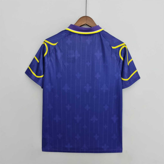 Фіорентина 1997-1998 Короткий Рукав Домашня