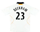 LA Galaxy 2007-2008 домашня ретро форма - крупний план