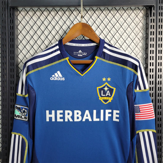 LA Galaxy 2011-2012 Довгий Рукав Гостьова БЕКХЕМ