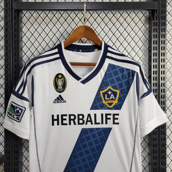 LA Galaxy 2012-2013 Короткий Рукав Домашня БЕКХЕМ