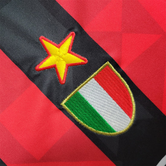 Мілан 1993-1994 Короткий Рукав Домашня