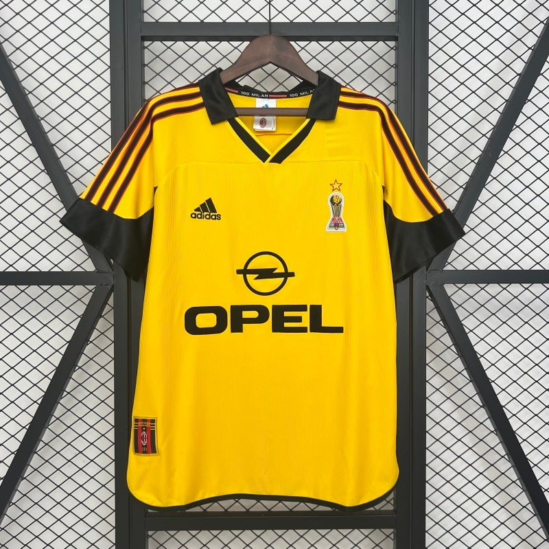 Мілан 1999-2000 четверта ретро форма - вигляд спереду