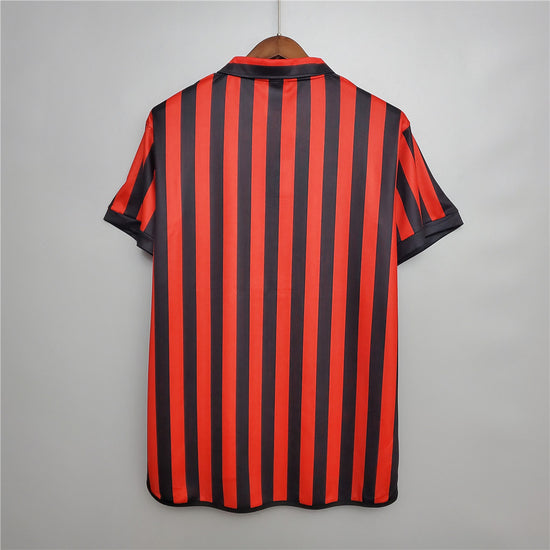 Мілан 1999-2000 Короткий Рукав Домашня