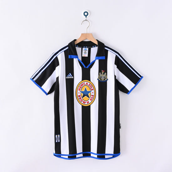 Ньюкасл 1999-2000 Короткий Рукав Домашня