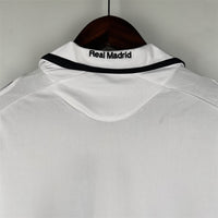 Реал Мадрид 2008-2009 домашня ретро форма - деталь комірця