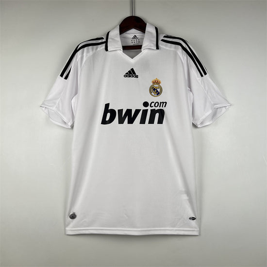 Реал Мадрид 2008-2009 Короткий Рукав Домашня