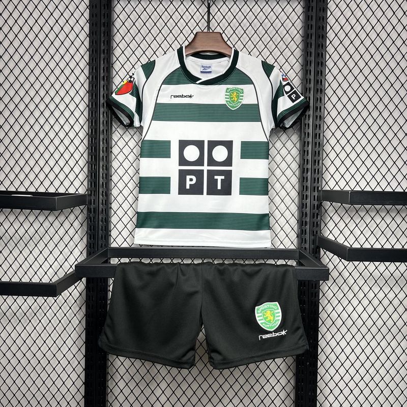 Спортинг 2002-2003 домашня ретро форма - вигляд спереду